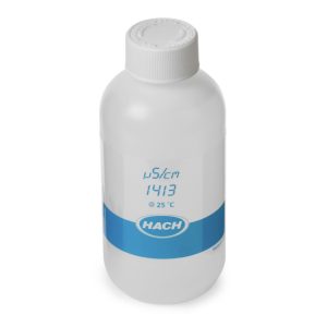 Solución estándar de conductividad, 1413 µS/cm, KCl, 250 ml