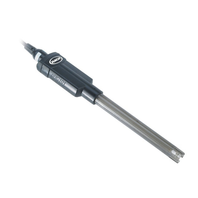 Electrodo de pH Intellical PHC101 para laboratorio, bajo mantenimiento, relleno de gel, cable de 1 metro