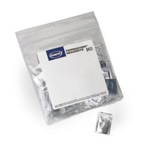 Sobres de reactivo en polvo para la determinación de cloro libre, DPD.